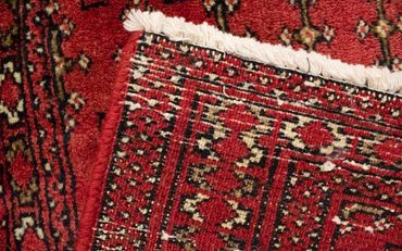 Turkaman Rug - 130 x 60 cm - red