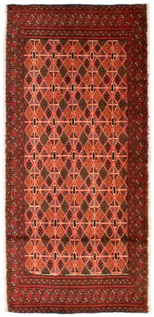 Turkaman Rug - 130 x 60 cm - orange