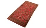 Turkaman Rug - 130 x 60 cm - red