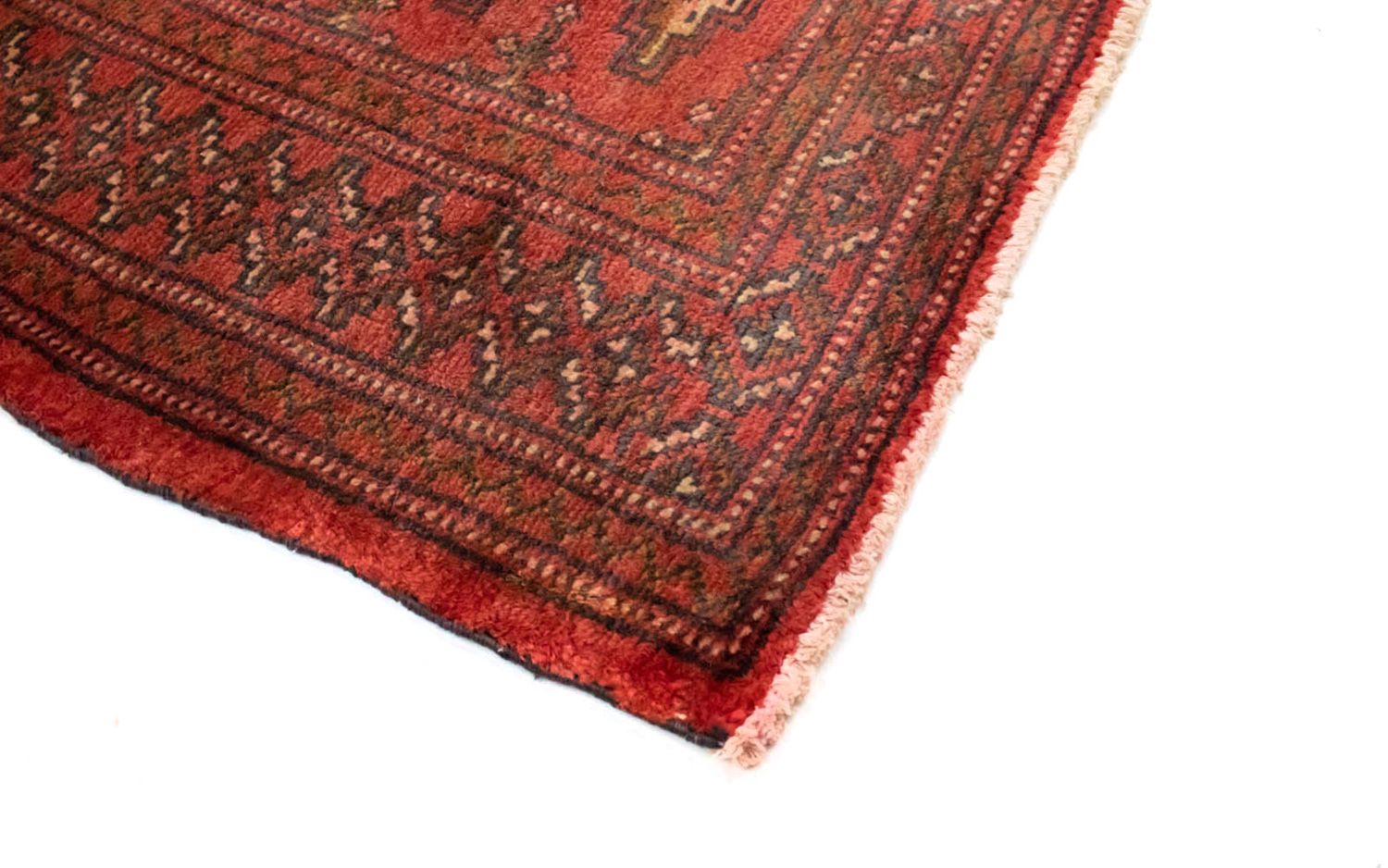 Turkaman Rug - 130 x 60 cm - rust