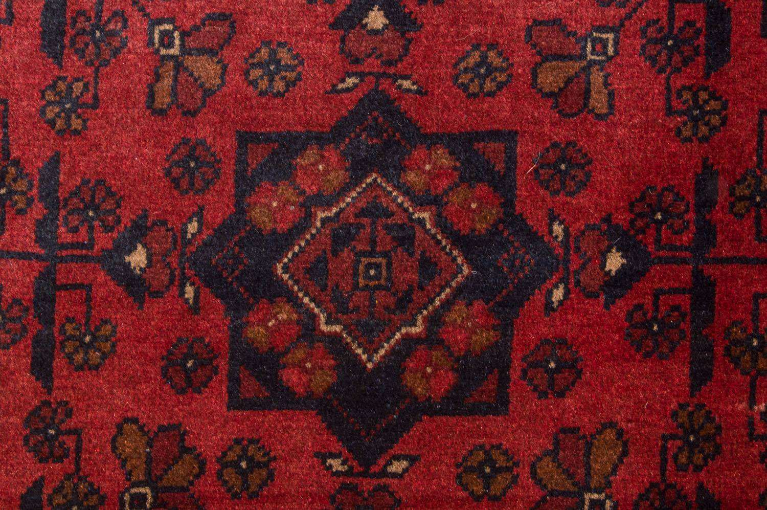 Afghan Rug - Kunduz - 186 x 122 cm - red