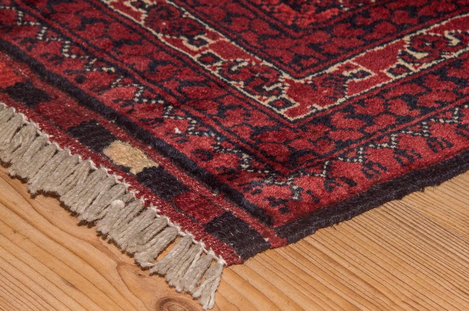 Afghan Rug - Bukhara - 301 x 197 cm - red