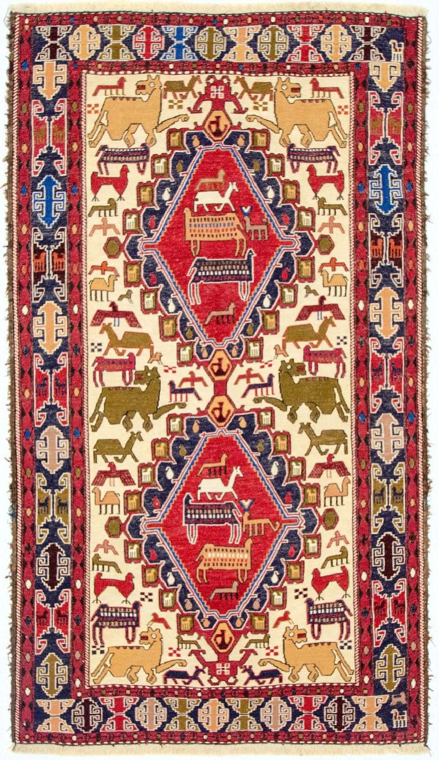 Kelim Rug - Oriental - 192 x 110 cm - beige