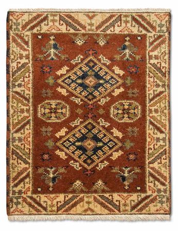 Oriental Rug - 91 x 65 cm - rust