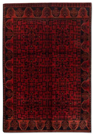 Afghan Rug - Kunduz - 189 x 116 cm - red