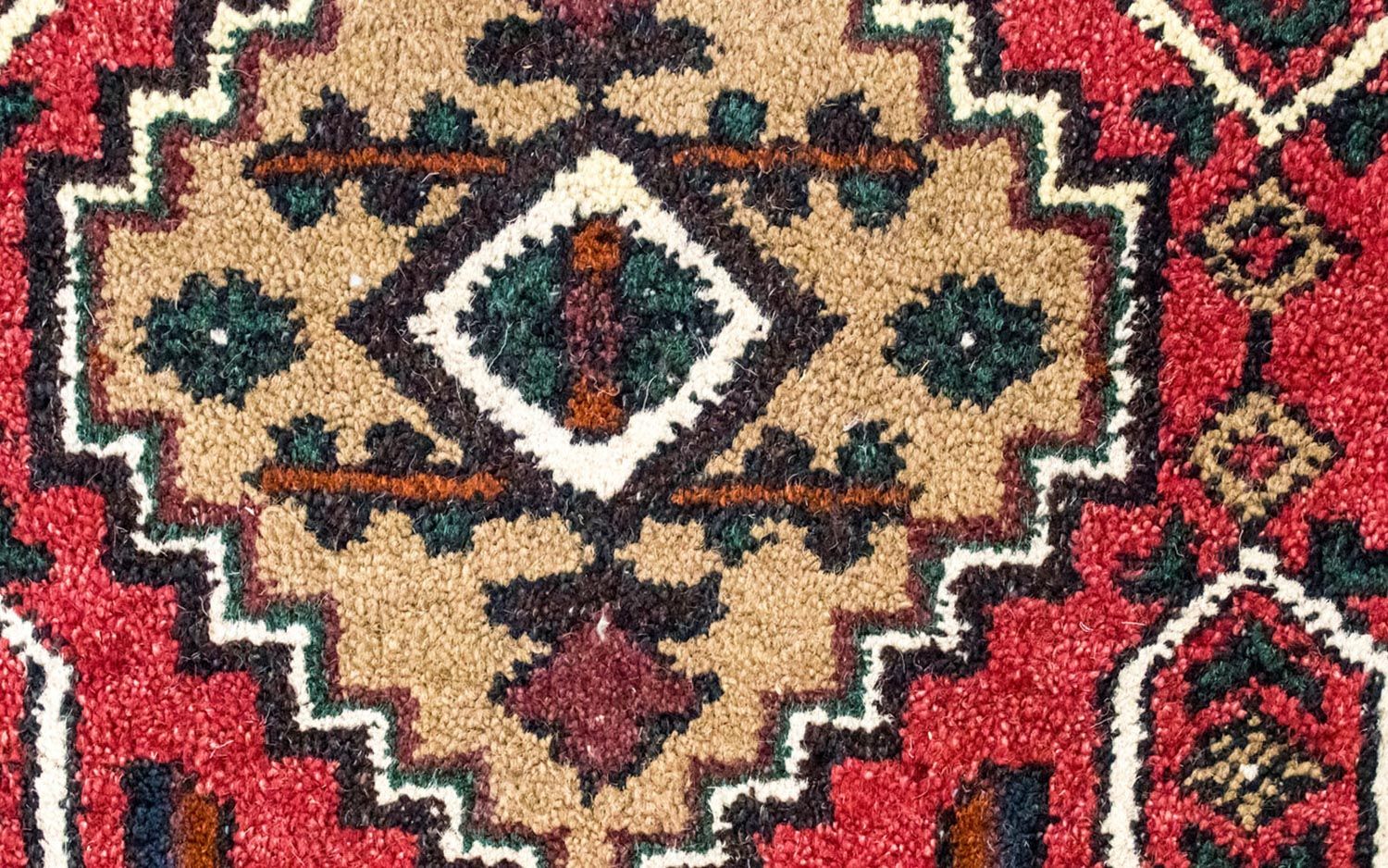 Oriental Rug - 160 x 90 cm - red