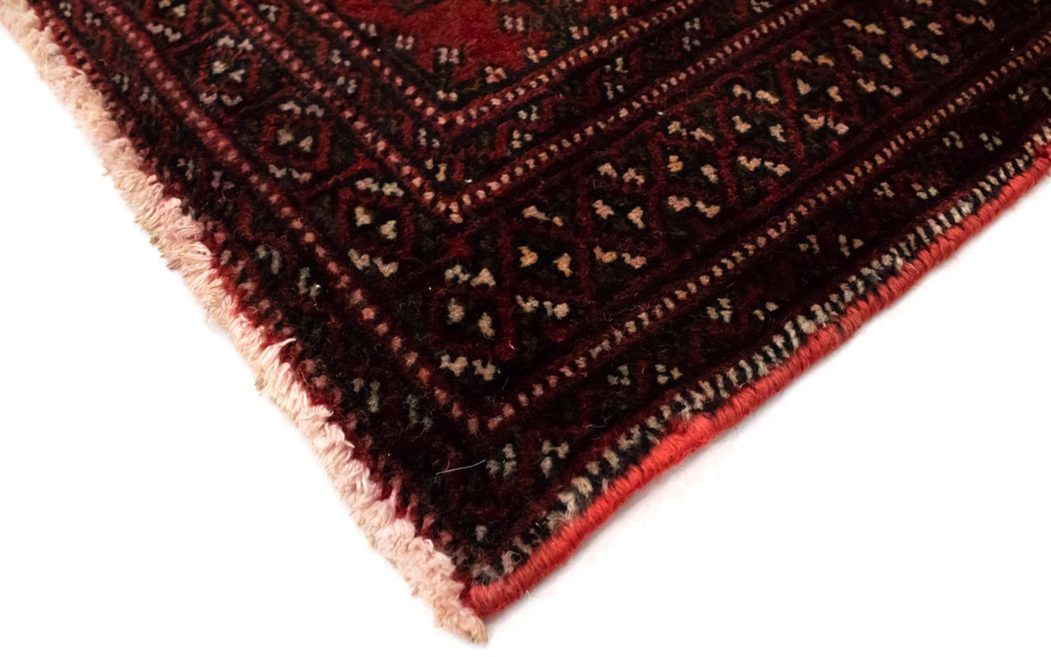 Turkaman Rug - 130 x 60 cm - red