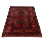 Afghan Rug - Kunduz - 138 x 96 cm - red