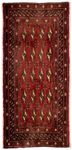 Turkaman Rug - 130 x 60 cm - red