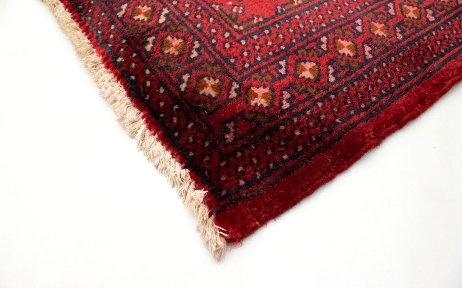 Turkaman Rug - 130 x 60 cm - red