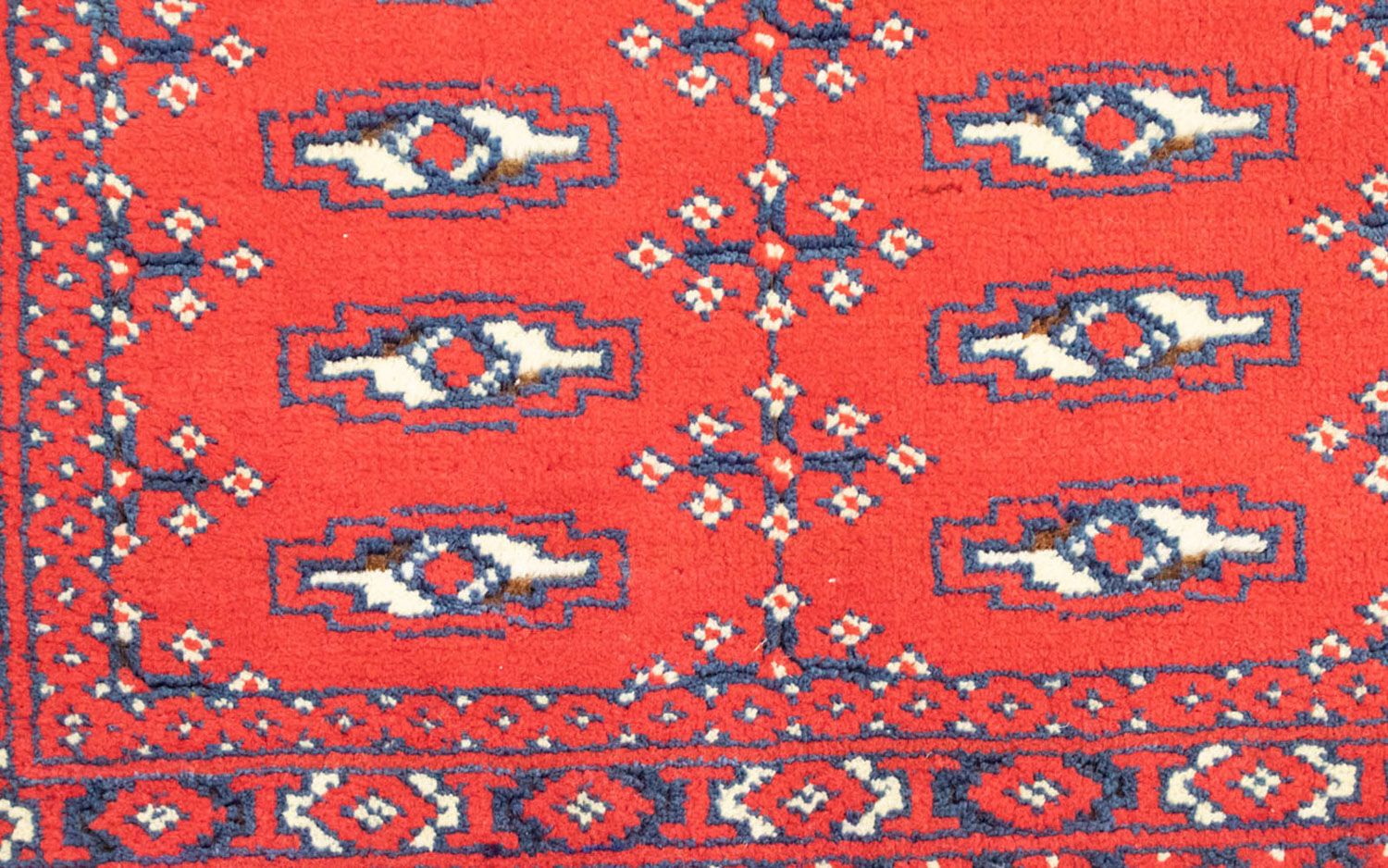 Turkaman Rug - 130 x 60 cm - red