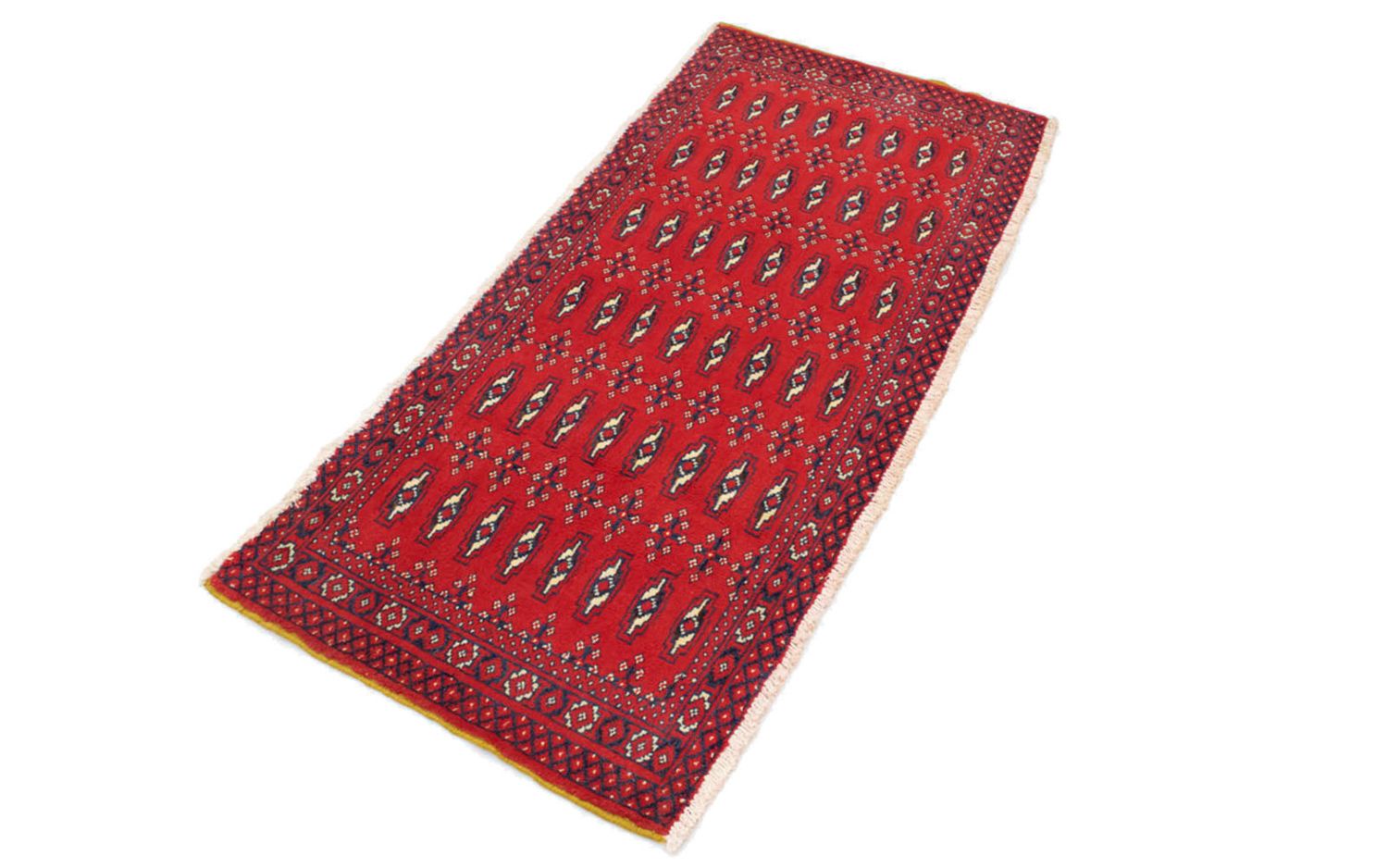 Turkaman Rug - 130 x 60 cm - red