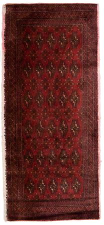 Turkaman Rug - 130 x 60 cm - red