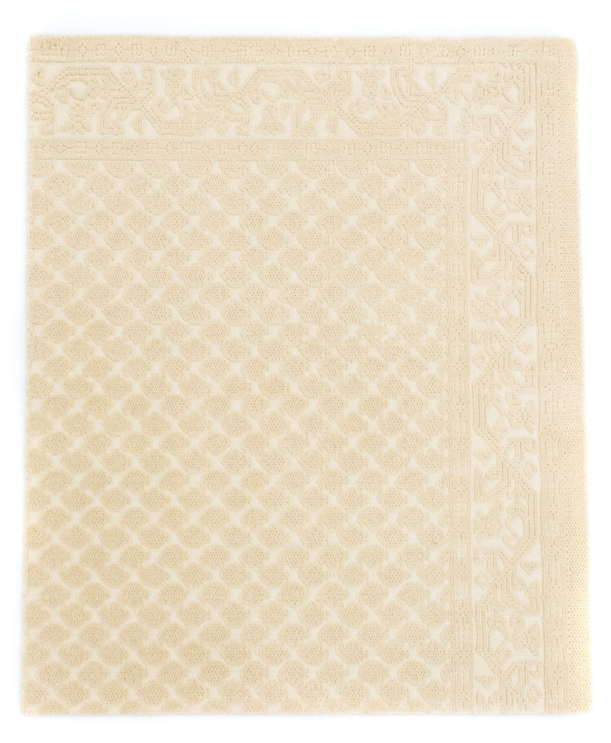 Designer Rug - 115 x 91 cm - beige