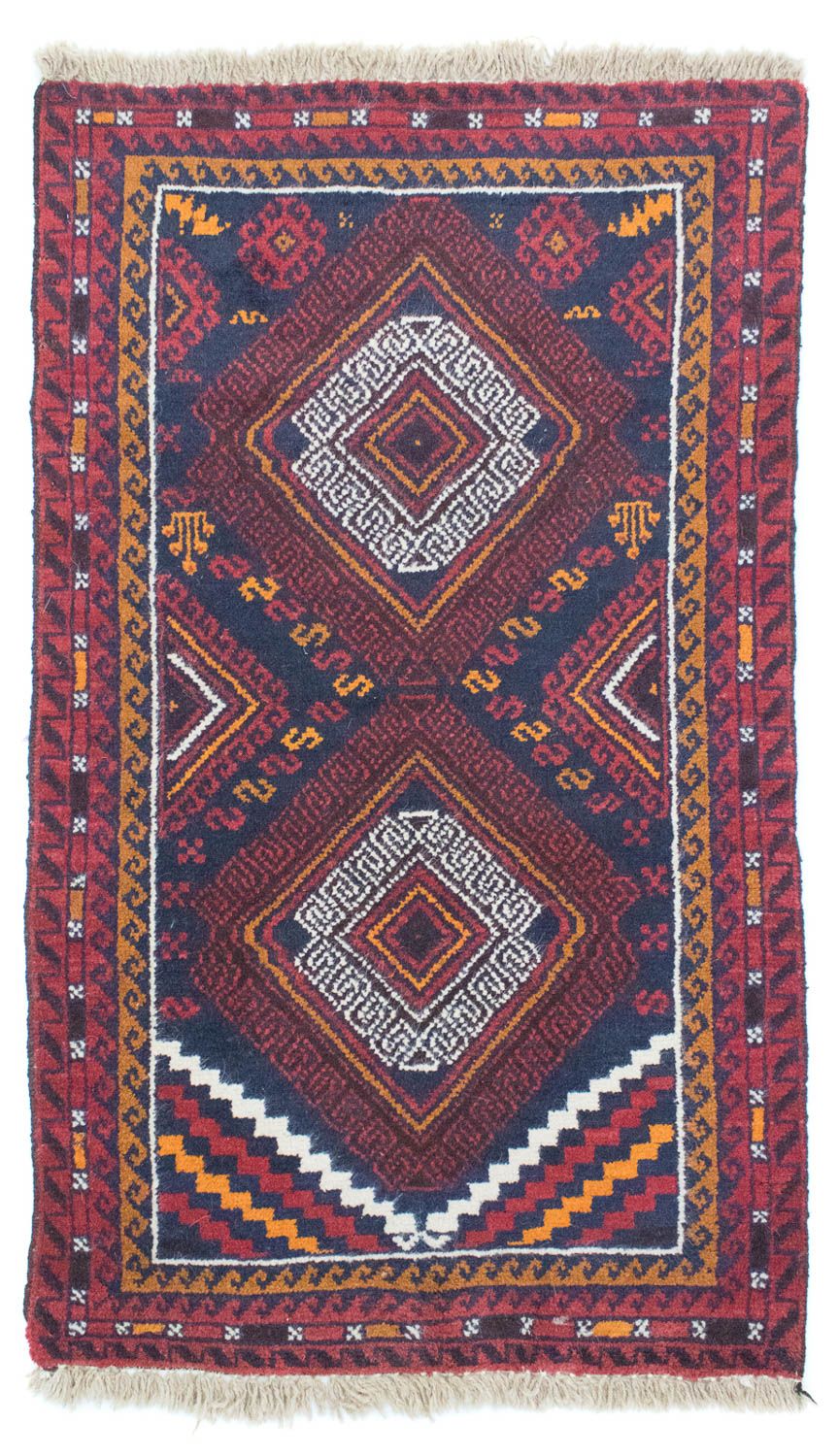 Belutsch Rug - 132 x 76 cm - blue