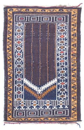 Belutsch Rug - 110 x 69 cm - blue