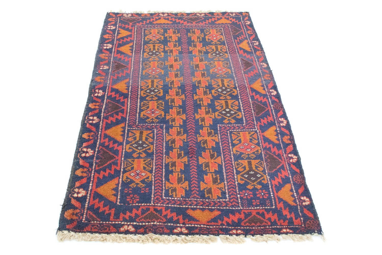 Belutsch Rug - 133 x 83 cm - blue