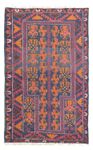 Belutsch Rug - 133 x 83 cm - blue