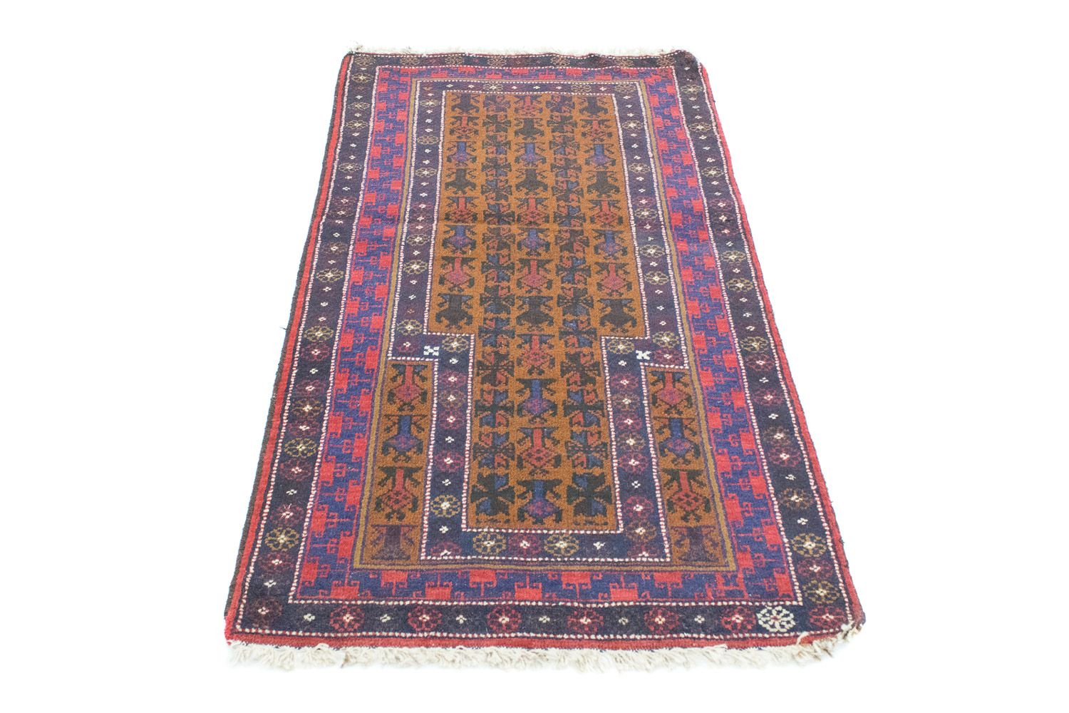 Belutsch Rug - 140 x 76 cm - blue