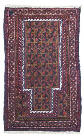 Belutsch Rug - 136 x 83 cm - brown