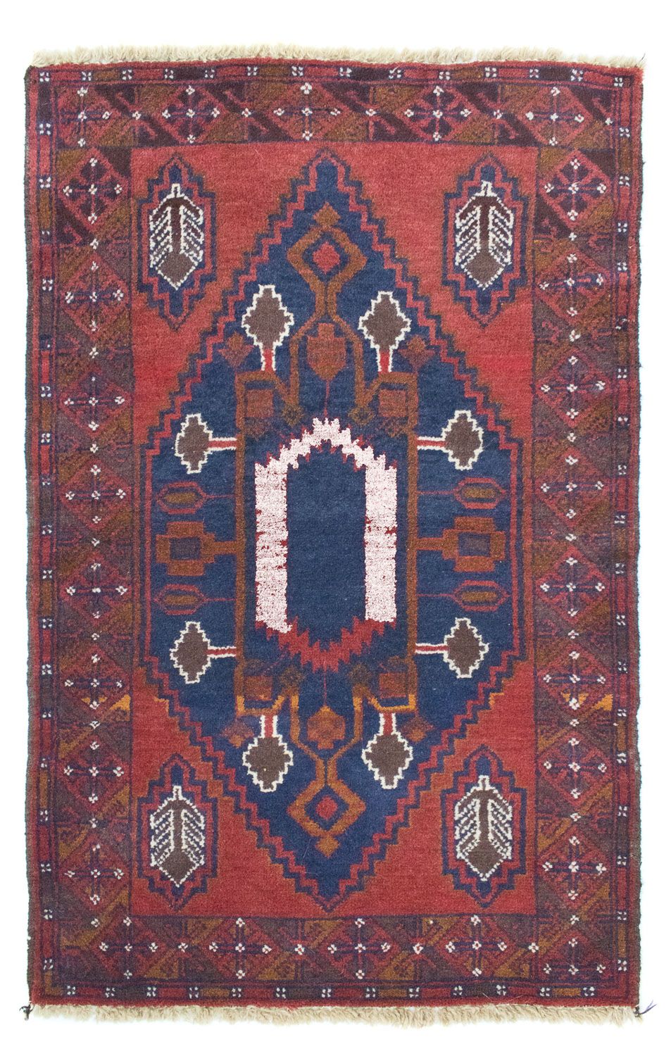 Belutsch Rug - 131 x 82 cm - blue