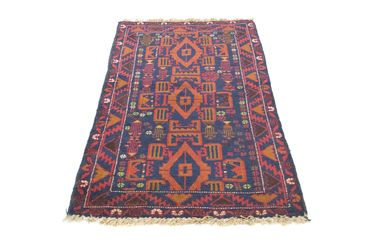 Belutsch Rug - 135 x 81 cm - blue