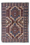 Belutsch Rug - 132 x 85 cm - brown