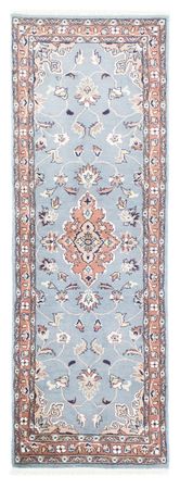 Runner Oriental Rug - 187 x 63 cm - light blue