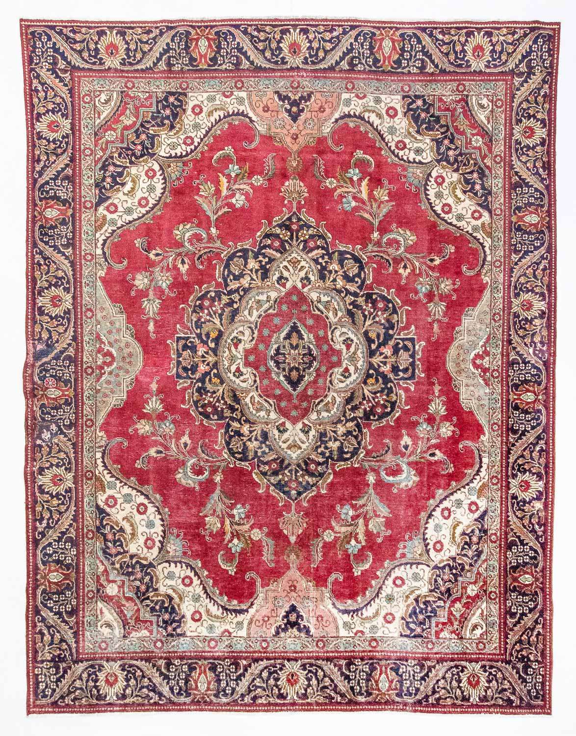 Perser Rug - Tabriz - 367 x 277 cm - red