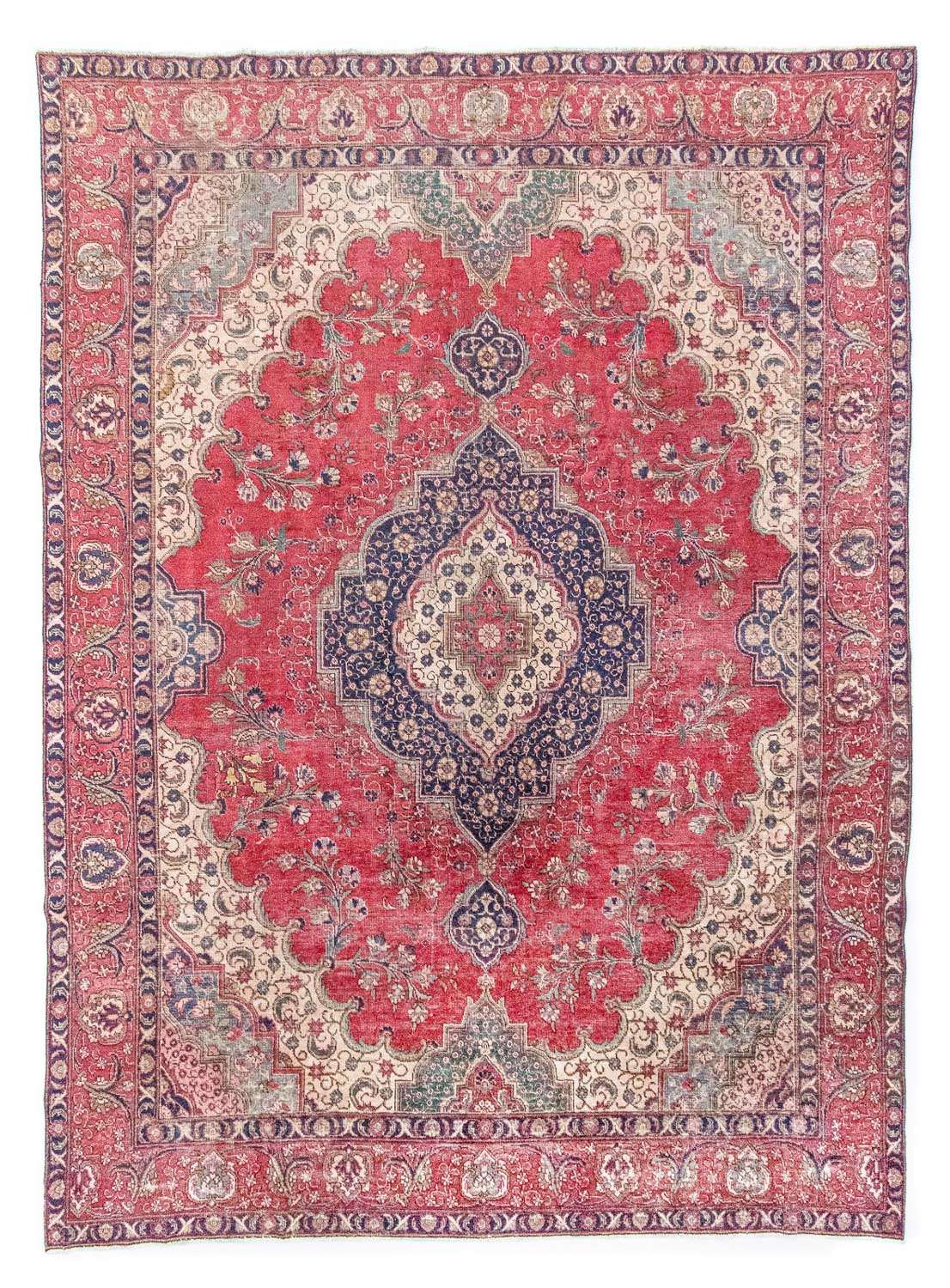 Perser Rug - Tabriz - 377 x 281 cm - red