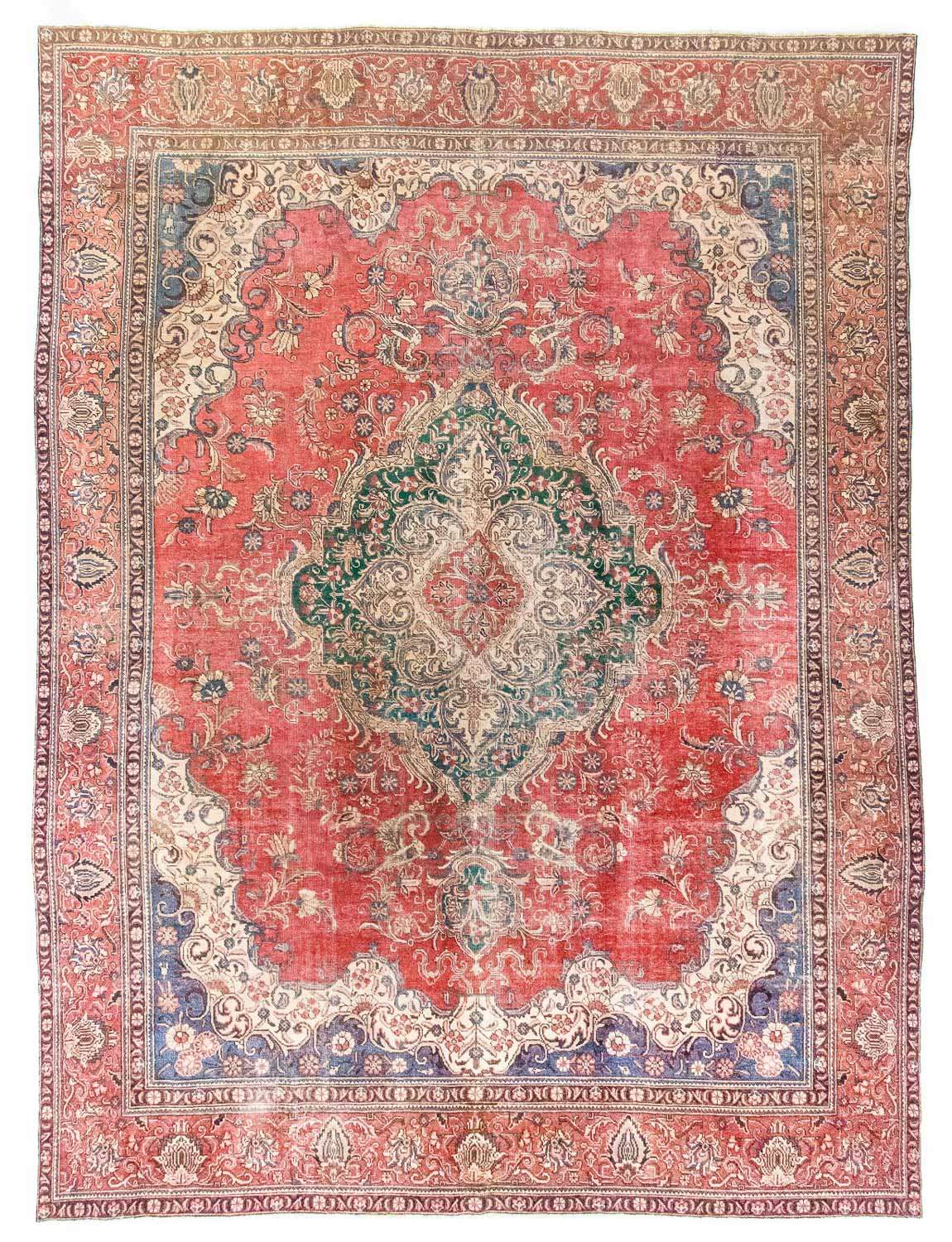 Perser Rug - Tabriz - 380 x 284 cm - red