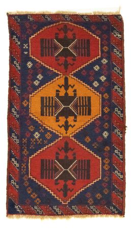 Belutsch Rug - 145 x 83 cm - blue