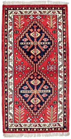 Oriental Rug - 160 x 90 cm - red