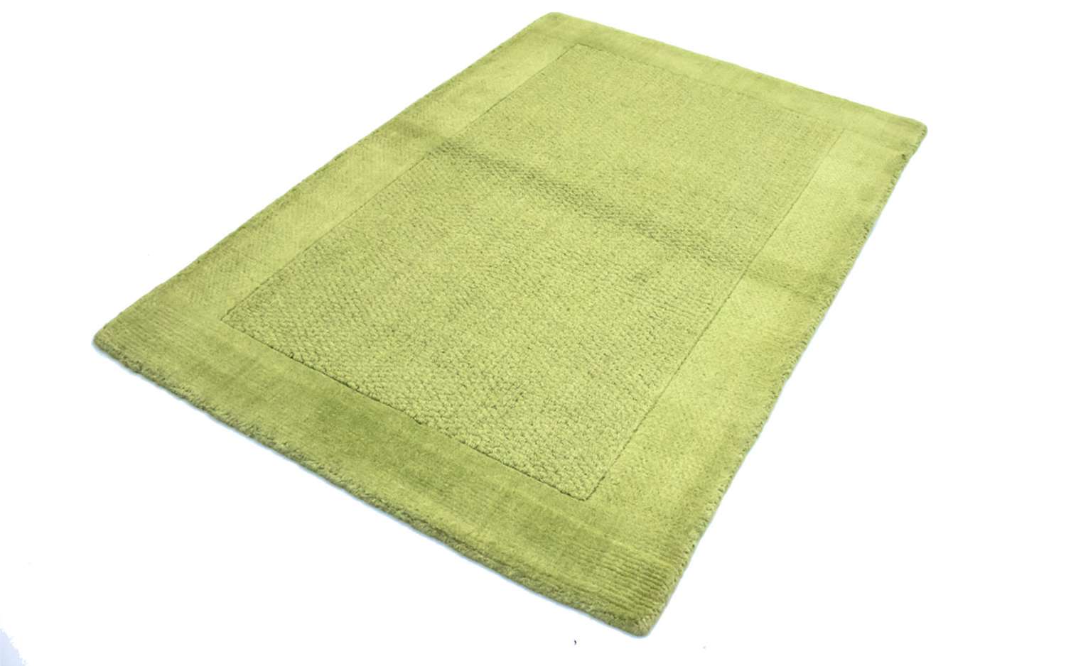 Wool Rug - 150 x 103 cm - light green