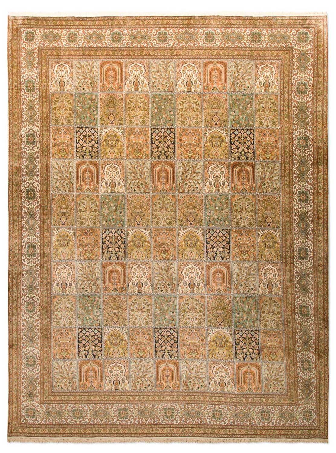 Silk Rug - Kashmir Silk - 328 x 240 cm - multicolored