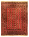 Turkaman Rug - 189 x 153 cm - red