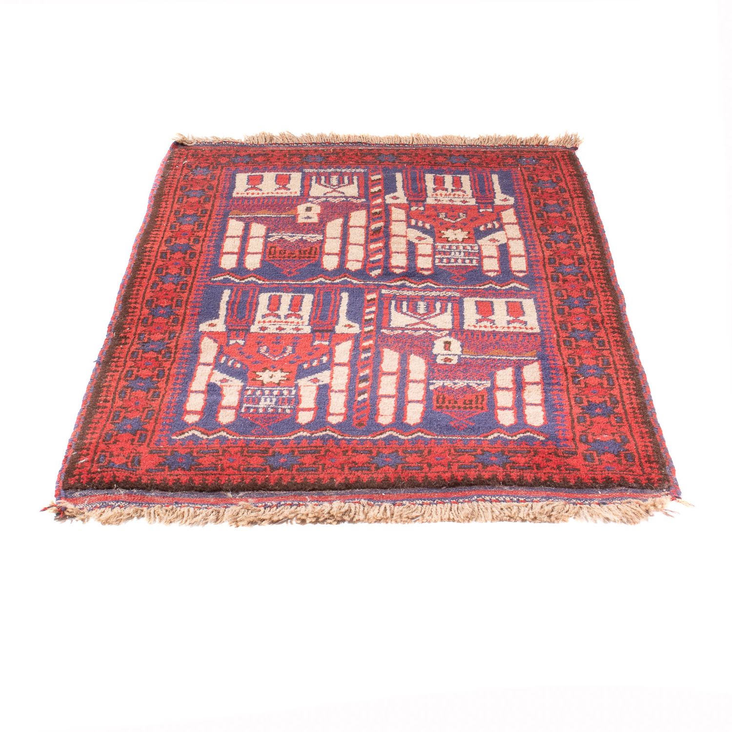 Belutsch Rug - 145 x 87 cm - multicolored