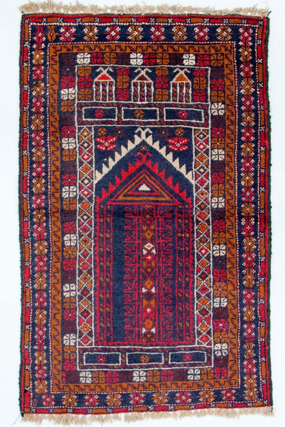 Belutsch Rug - 123 x 75 cm - multicolored