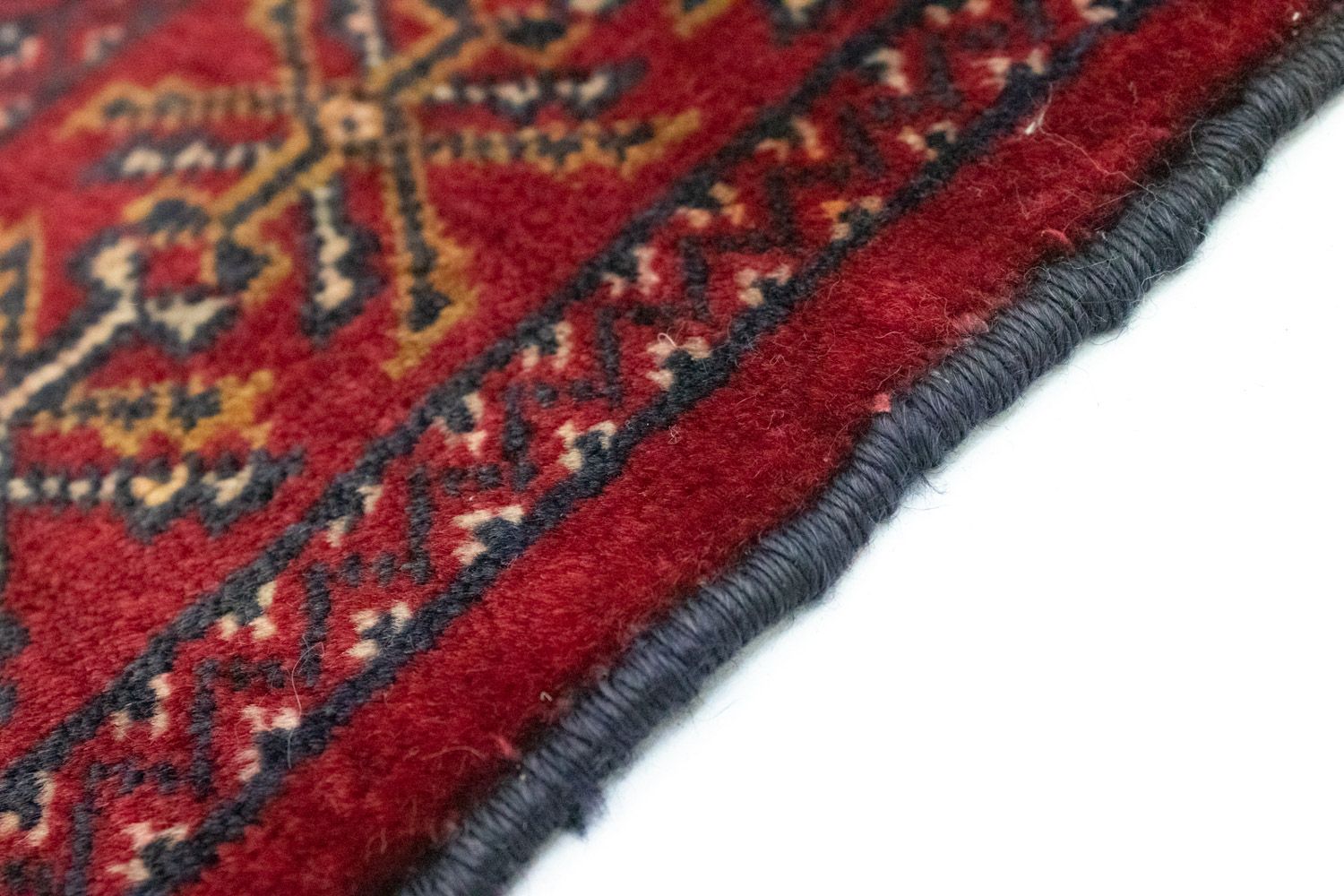 Turkaman Rug - 90 x 76 cm - red