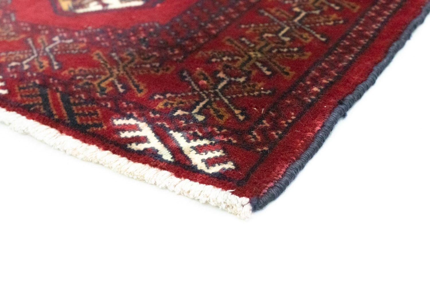 Turkaman Rug - 90 x 76 cm - red