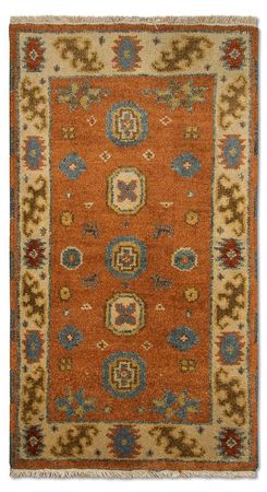 Oriental Rug - 117 x 63 cm - orange