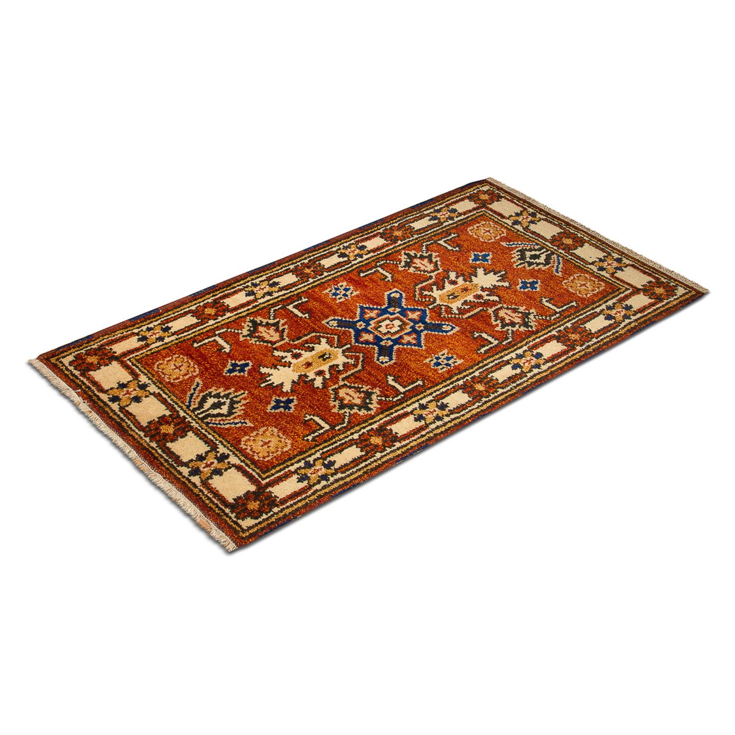 Oriental Rug - 125 x 63 cm - orange