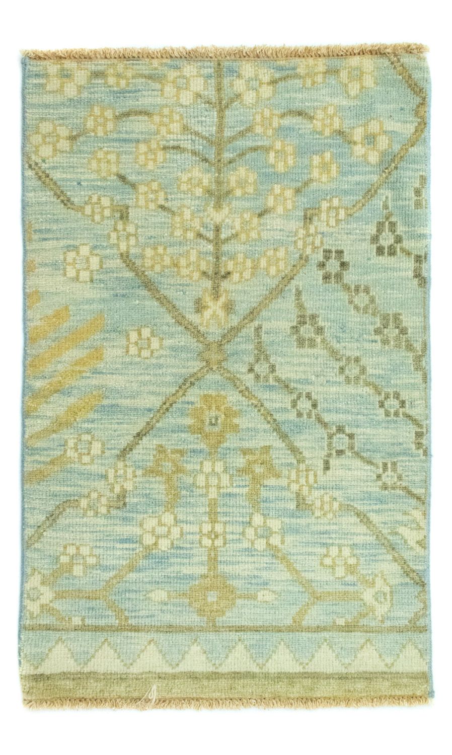 Designer Rug - 92 x 62 cm - turquoise