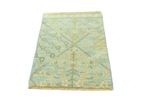 Designer Rug - 92 x 62 cm - turquoise