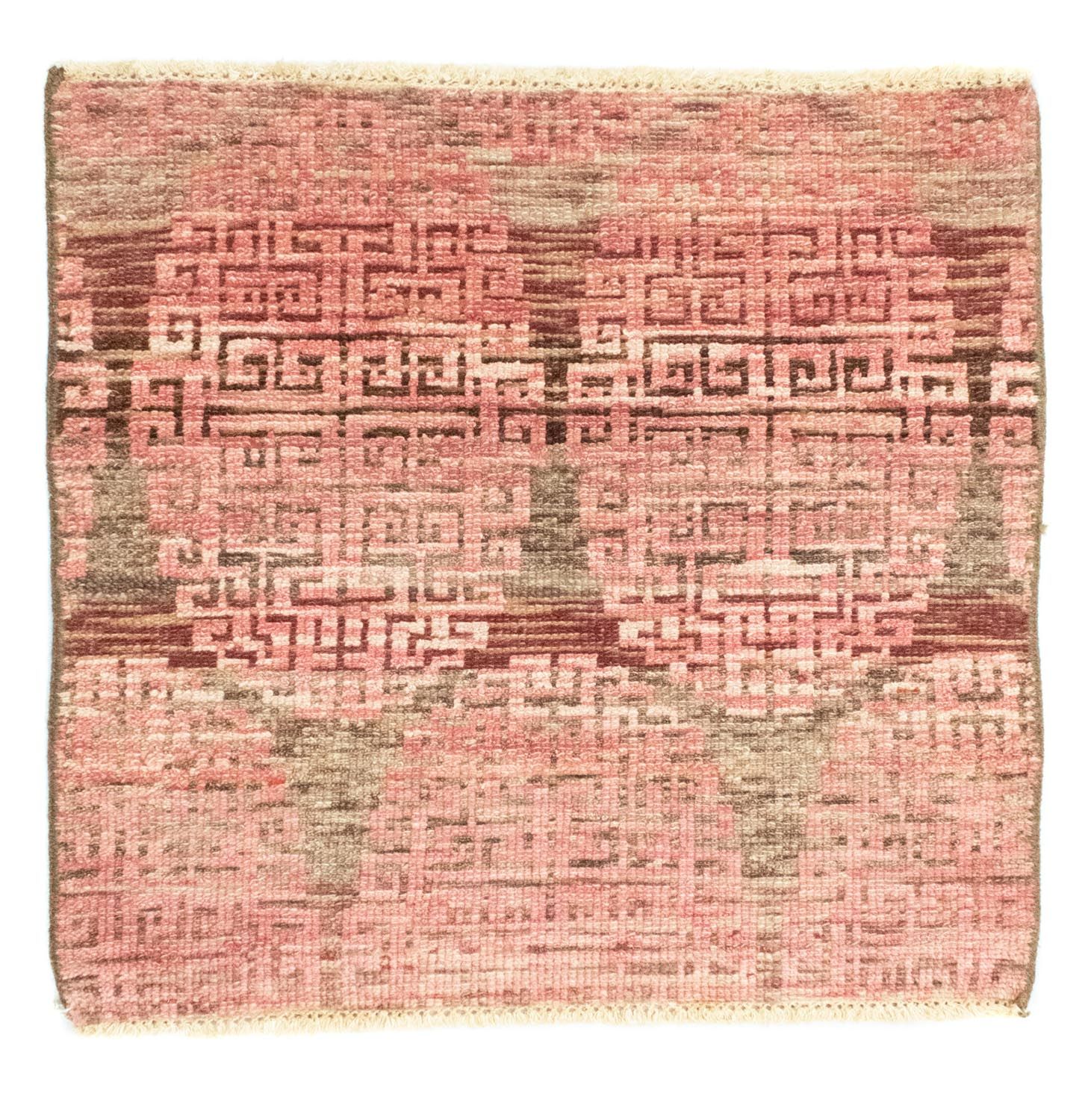 Designer Rug square  - 66 x 61 cm - rose