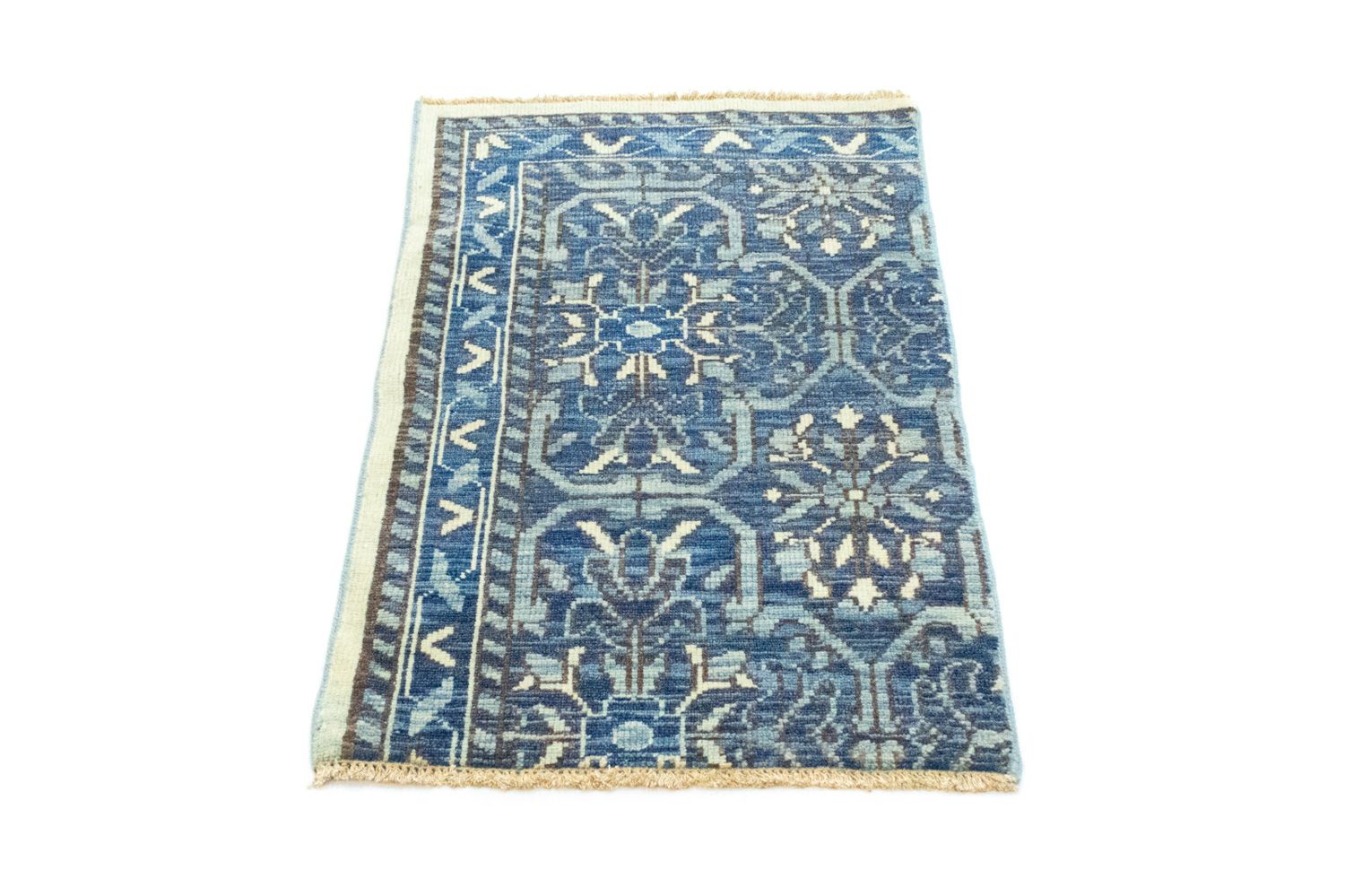 Designer Rug - 92 x 59 cm - blue