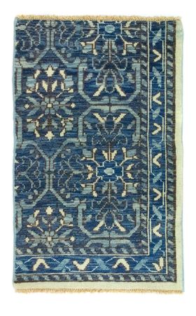 Designer Rug - 92 x 59 cm - blue