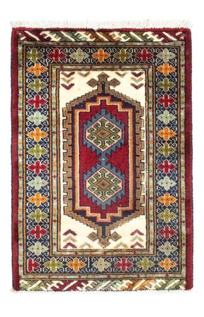 Turkaman Rug - 87 x 60 cm - red