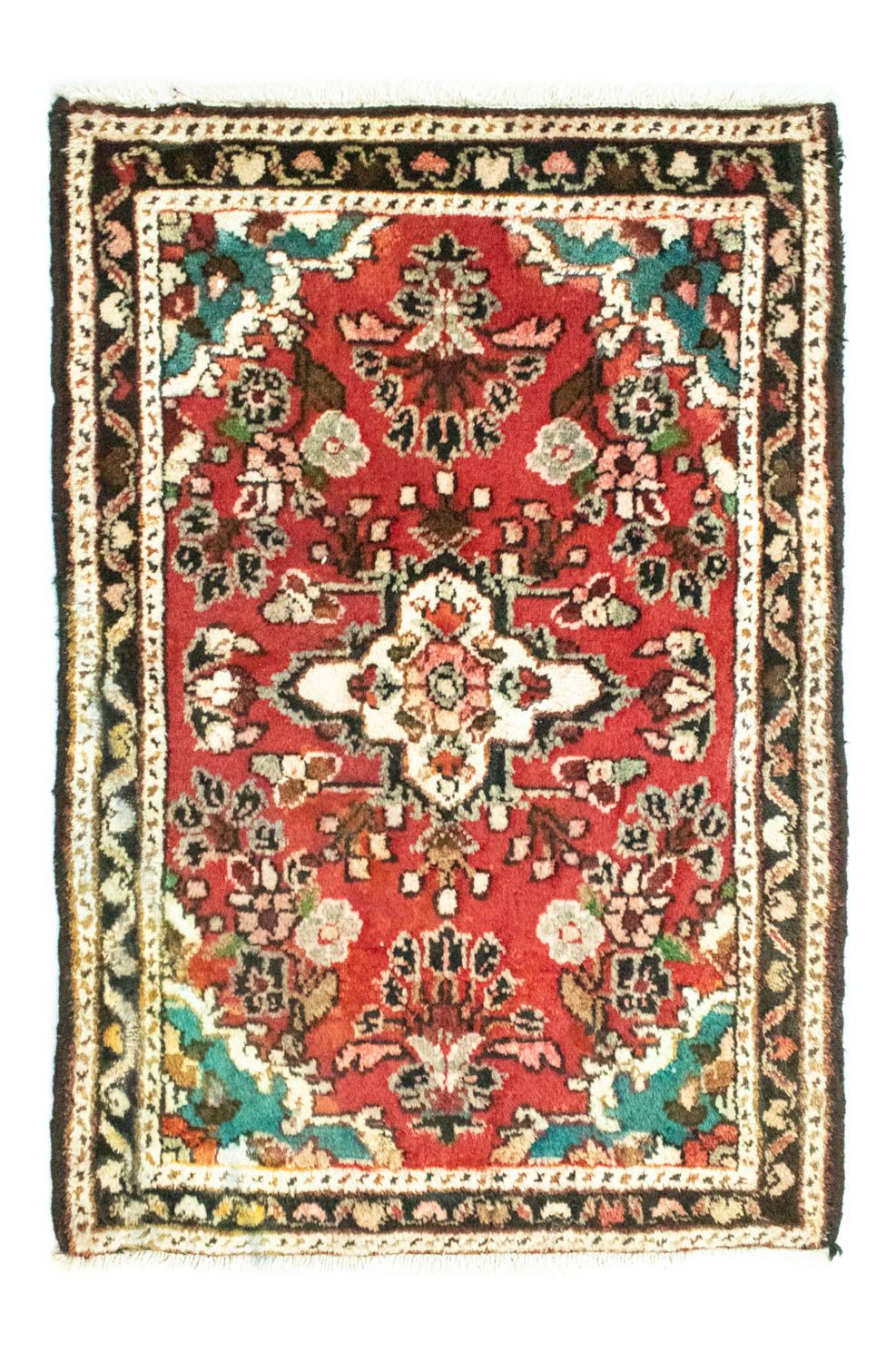 Perser Rug - Nomadic - 97 x 64 cm - red