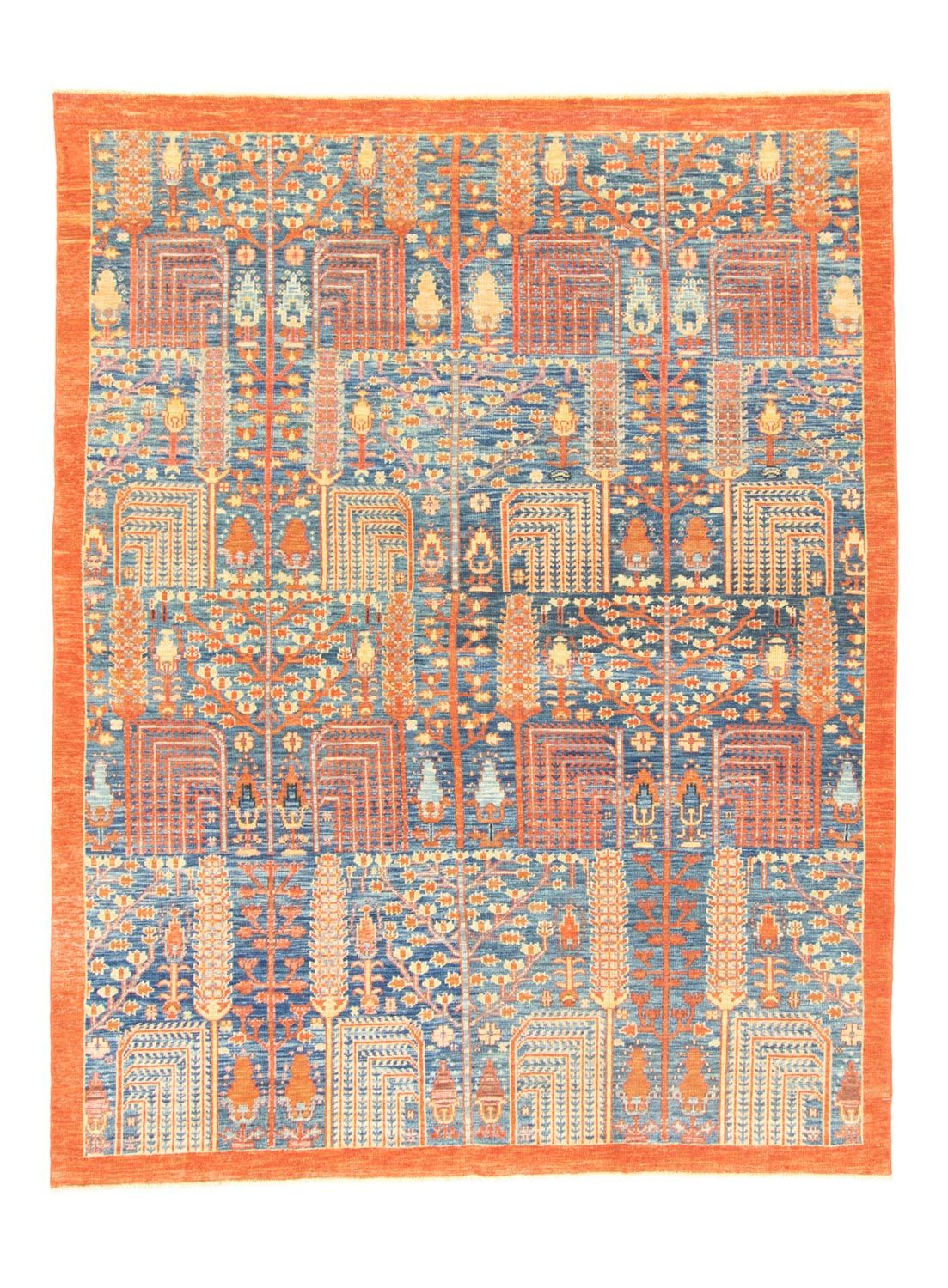 Designer Rug - 267 x 219 cm - orange